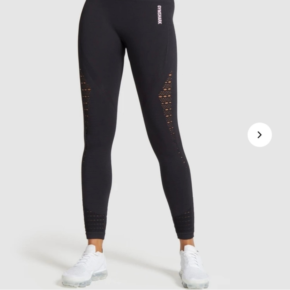 Gymshark Energy seamless leggings. Blk. Sm.
